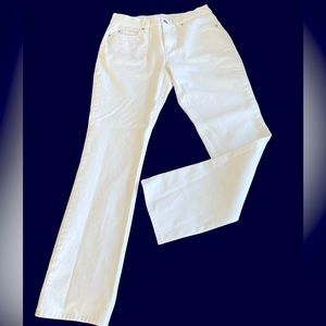 Size 8-ESCADA Sport Linda Slim white jeans!